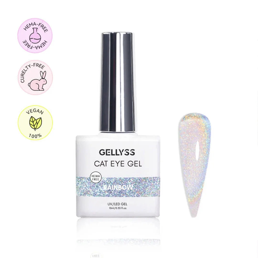 Rainbow Cat Eye Gel