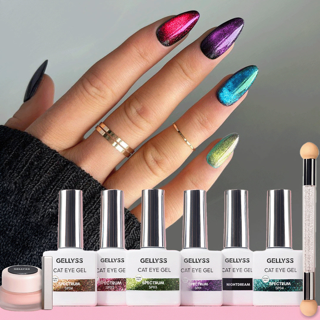 The Viral Magnetic Cat Eye Effect Nail Kit