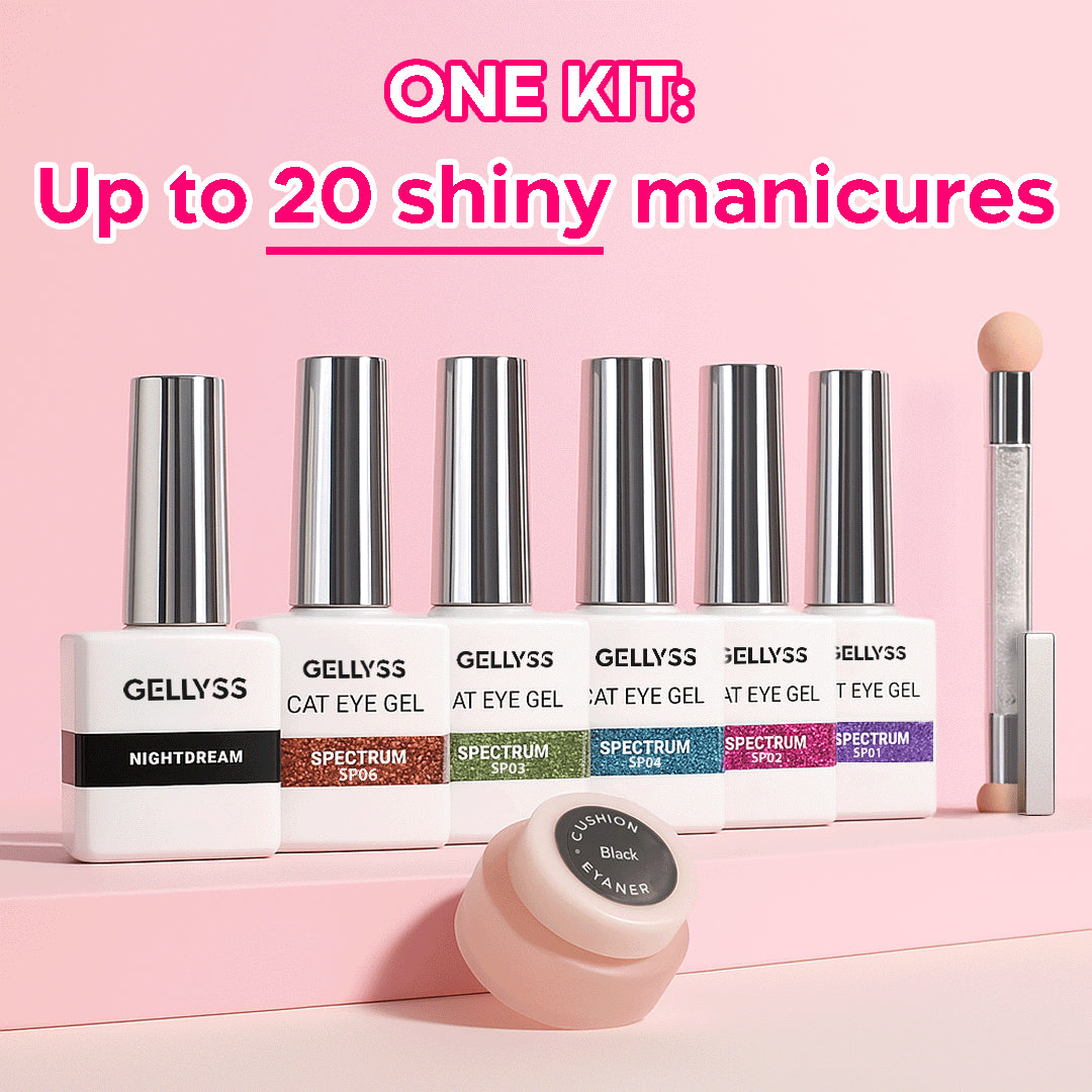 The Viral Magnetic Cat Eye Effect Nail Kit